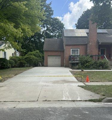 New driveway install in Ypsilanti!