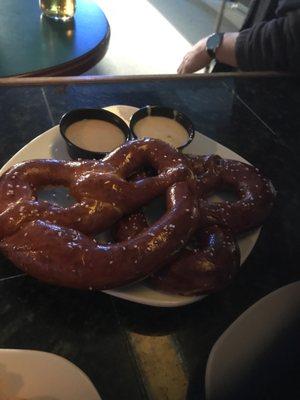 Two orders of the pretzel app