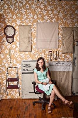 CFEVA Fellowship Alumni Kay Healy at home in her studio.