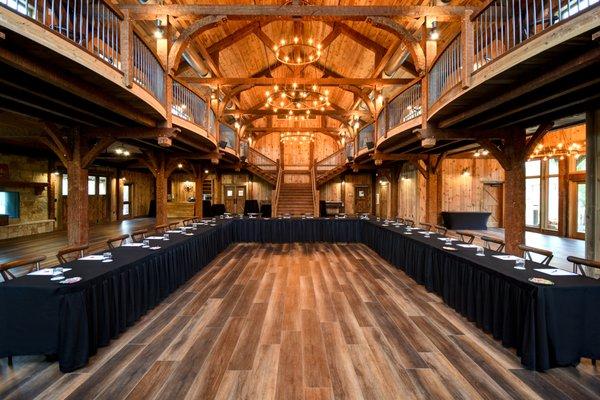 The Paddock, event barn on property