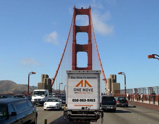 ONE MOVE MOVERS IS THE NUMBER 1 MOVING SERVICE IN THE BAY AREA.