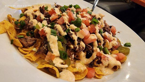 Brisket frito pie