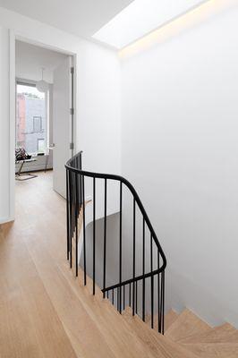 townhouse renovation: new stair