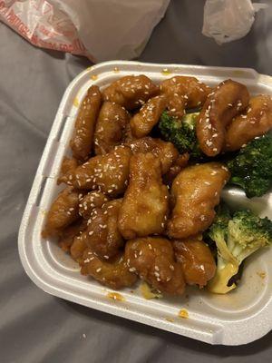 Sesame chicken