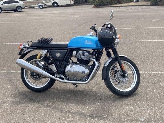 Royal Enfield Continental GT "Ventura Blue"