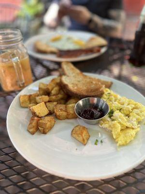 American breakfast