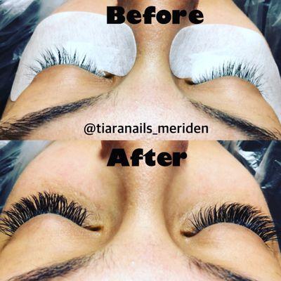 Eyelash Extension Full Set! Amazing work done