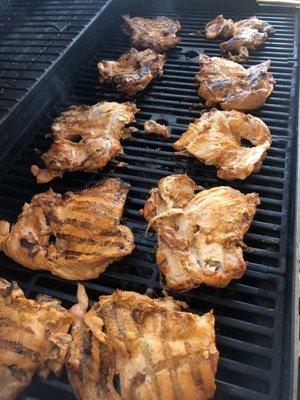 Marinated Chicken on the Grill