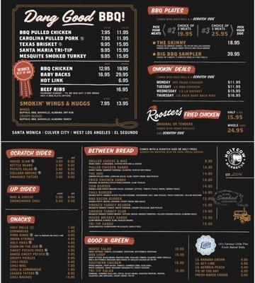 Dine-In Menu (May 2021)