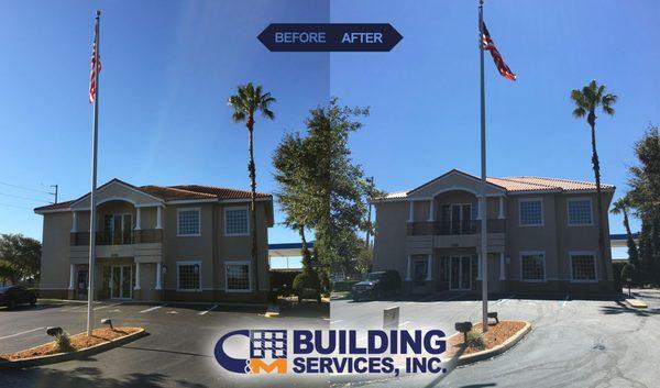 Before & After Project C&M Building Services, Inc. offers an array of cleaning services for properties of any size and scope.