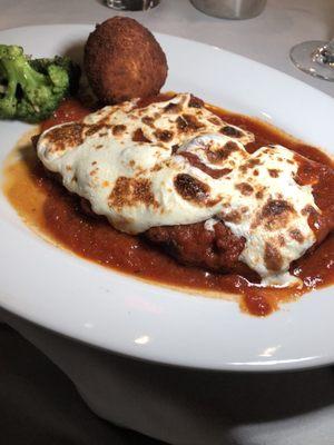 Cotoletta Di Vitello Parmigiana