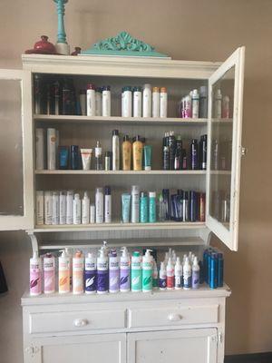 Shampoos available