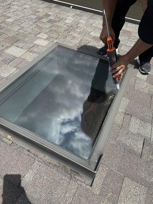 Caulking Skylight