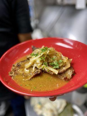 Bistec Encebollado (Sauteed Steak)