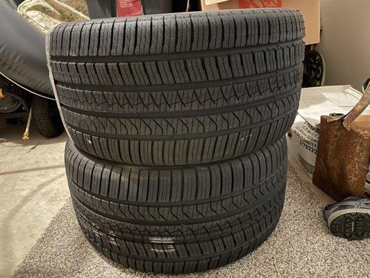 Tires we didn't need.