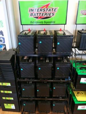 Diesel starting batteries in stock and ready to install!