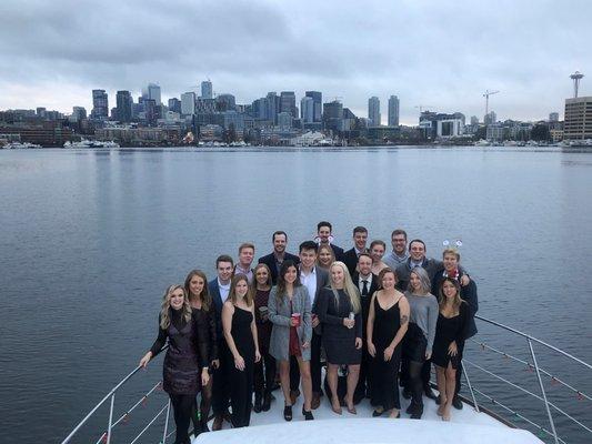 Office Holiday Party aboard the Seeker!