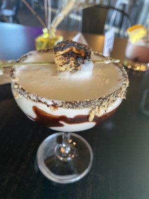 S'mores martini