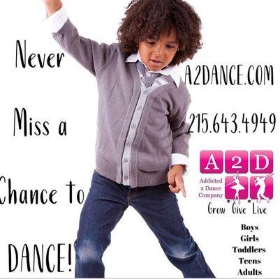 Never miss a chance to dance!