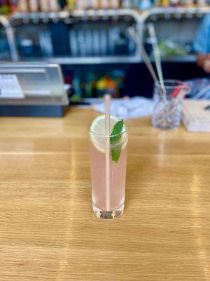 Mezcal cocktail