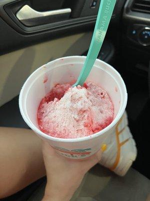 not even the same texture as their sno