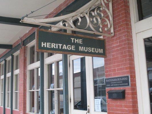 Entrance to The Seguin Heritage Museum