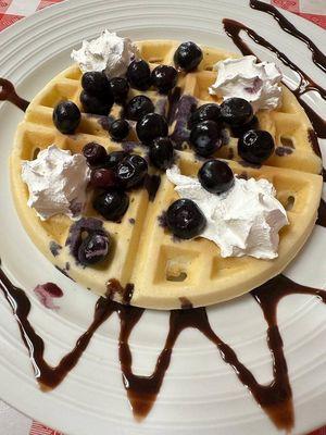 Homemade waffles