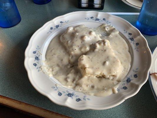 Biscuits and gravy