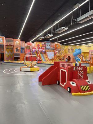 Large play area