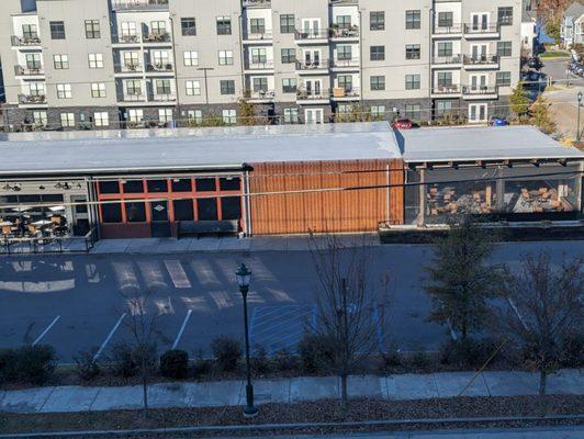 PARKWAY POURHOUSE from across the street.