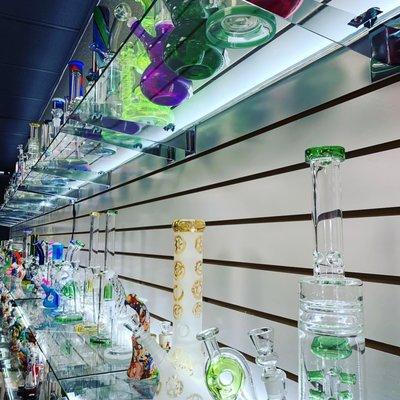 Huge selection of glass!