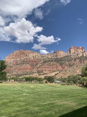 The view from our back patio