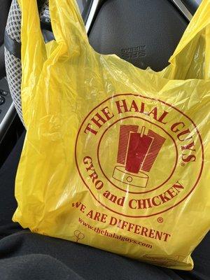 Branded bags for takeout