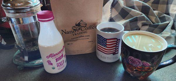 Nano's coffee is amazing!