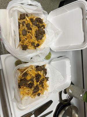 Carne asada fries