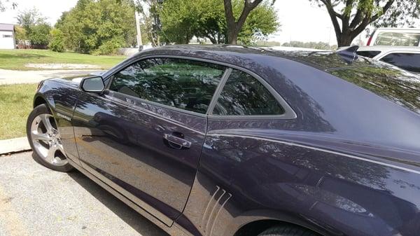 Window Tint on a 2014 Chevy Camero