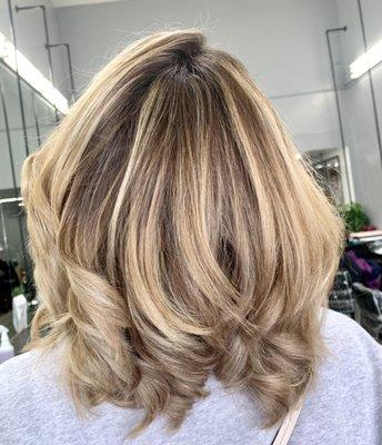 Refresh balayage and haircut by me!