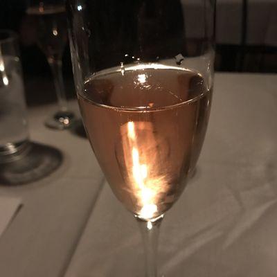 The sparkling rose