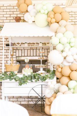 Beautiful Babyshower snack station