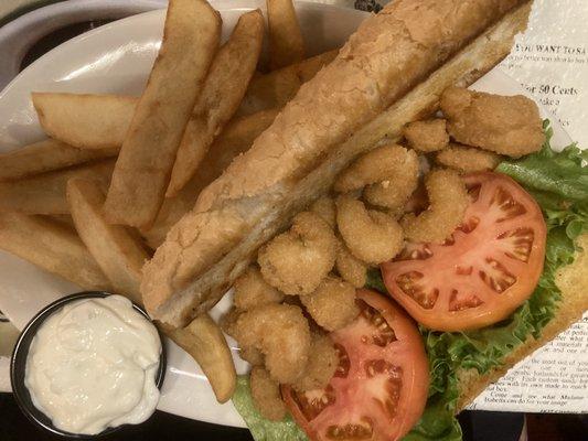 Shrimp po boy