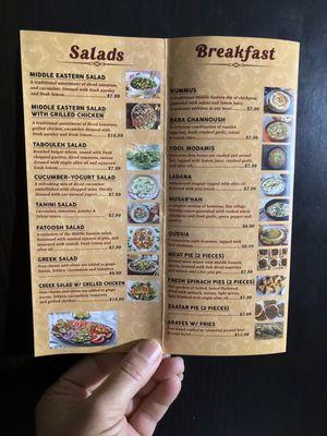 New Menu