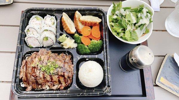 Beef (Rib Eye) Bento