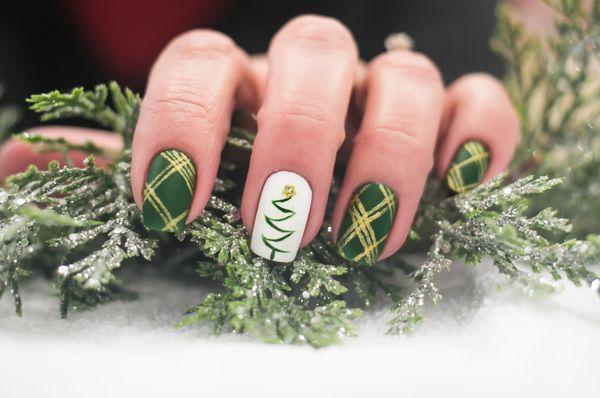 Christmas Colors Available
Here are some of the nail designs we are doing...