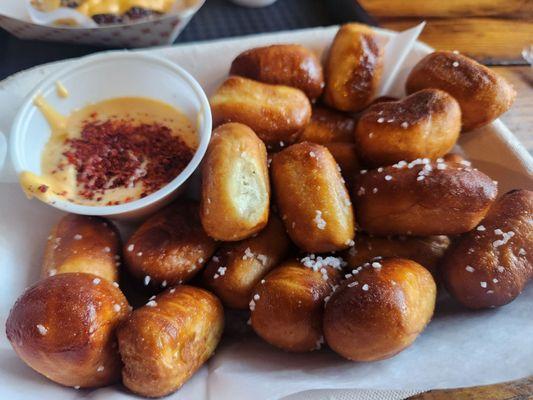 Beer Cheese and Pretzels