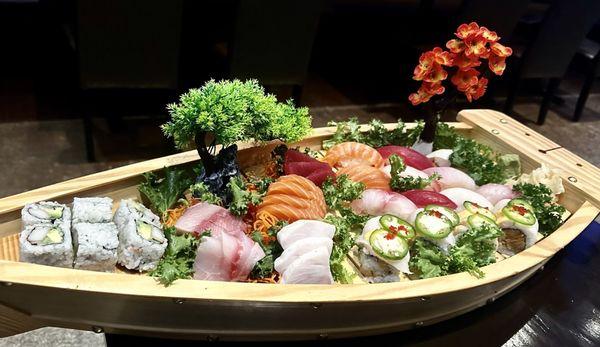 Sushi Sashimi for two.