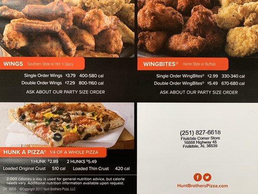 Wing Choices