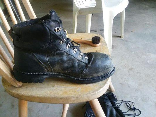 My "repaired" boots