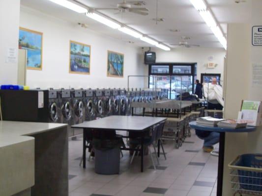 Our Wascomat Washers are very well maintained and give you 2 wash cycles and 3 full rinse cycles per wash for the cleanest results.