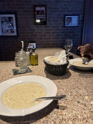 Clam chowder