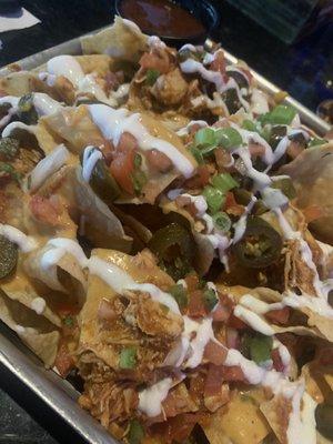 Chicken nachos